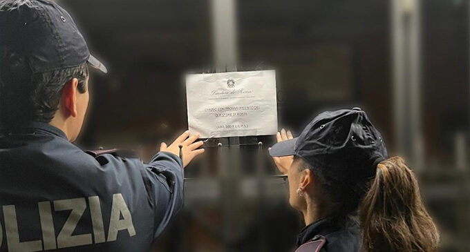 Roma – Feste di Halloween cancellate: scattano i sigilli della Polizia per 3 esercizi commerciali